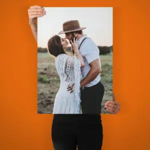 Fotoposter 30×40 cm bestellen - Echtes Fotopapier (belichtet)