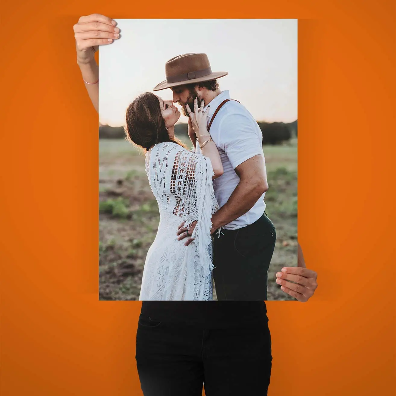 Fotoposter 30×40 cm bestellen - Echtes Fotopapier (belichtet)