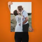 Fotoposter 30×40 cm - Echtes Fotopapier (belichtet)