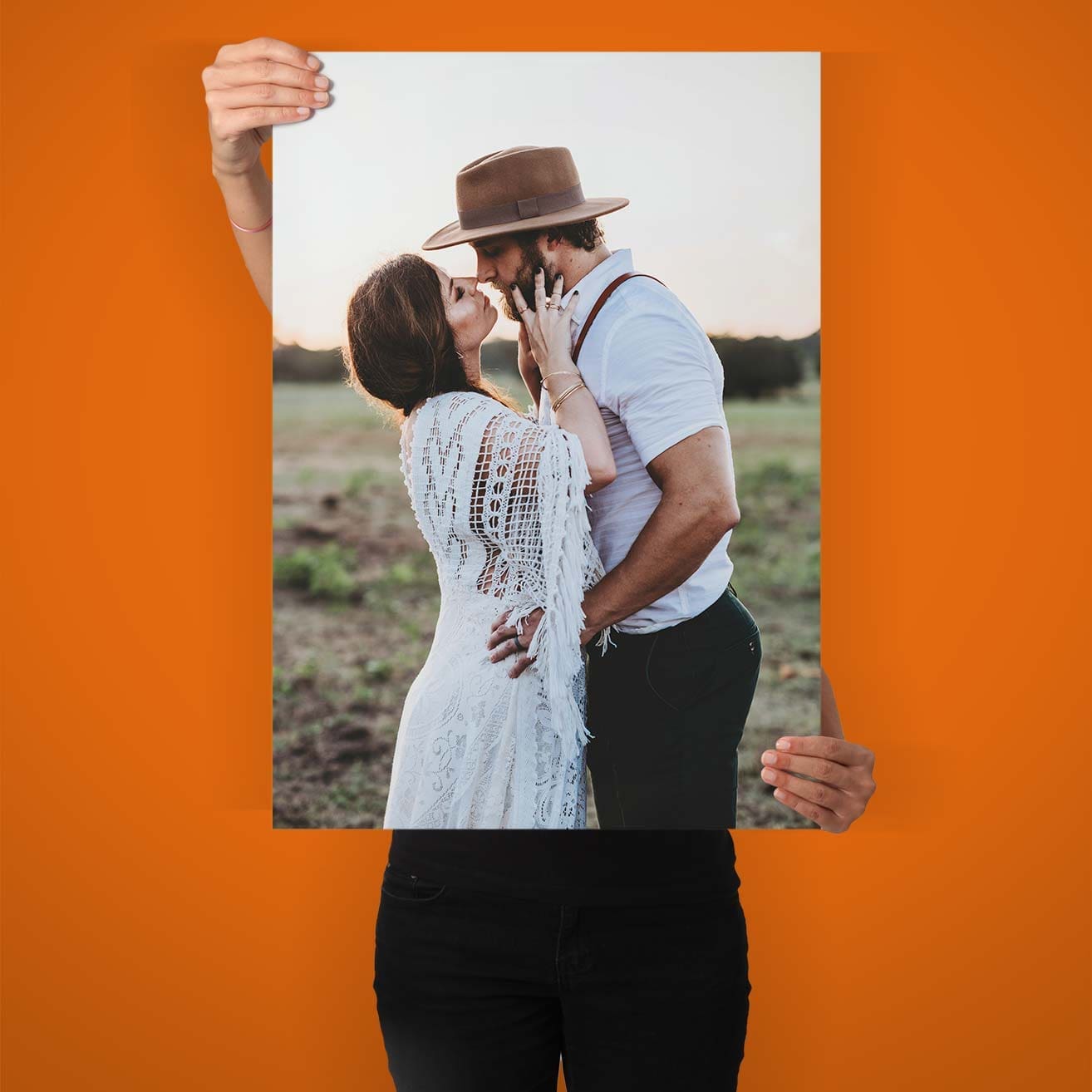 Fotoposter 30×60 cm bestellen - Echtes Fotopapier (belichtet)